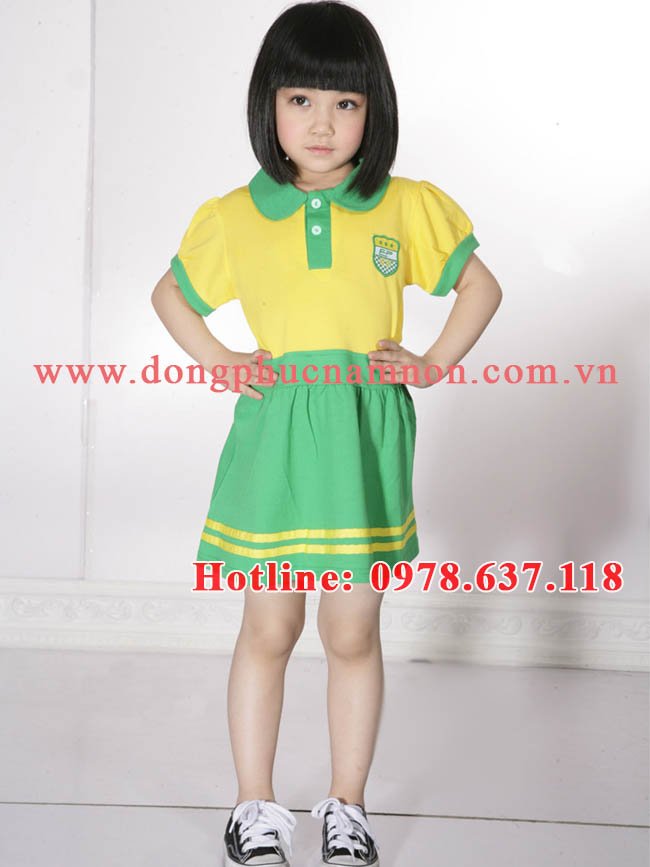 Mẫu đồng phục mầm non - DPMN03 | Mau dong phuc mam non